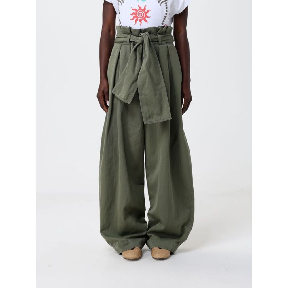 Balmain Pants Woman Green
